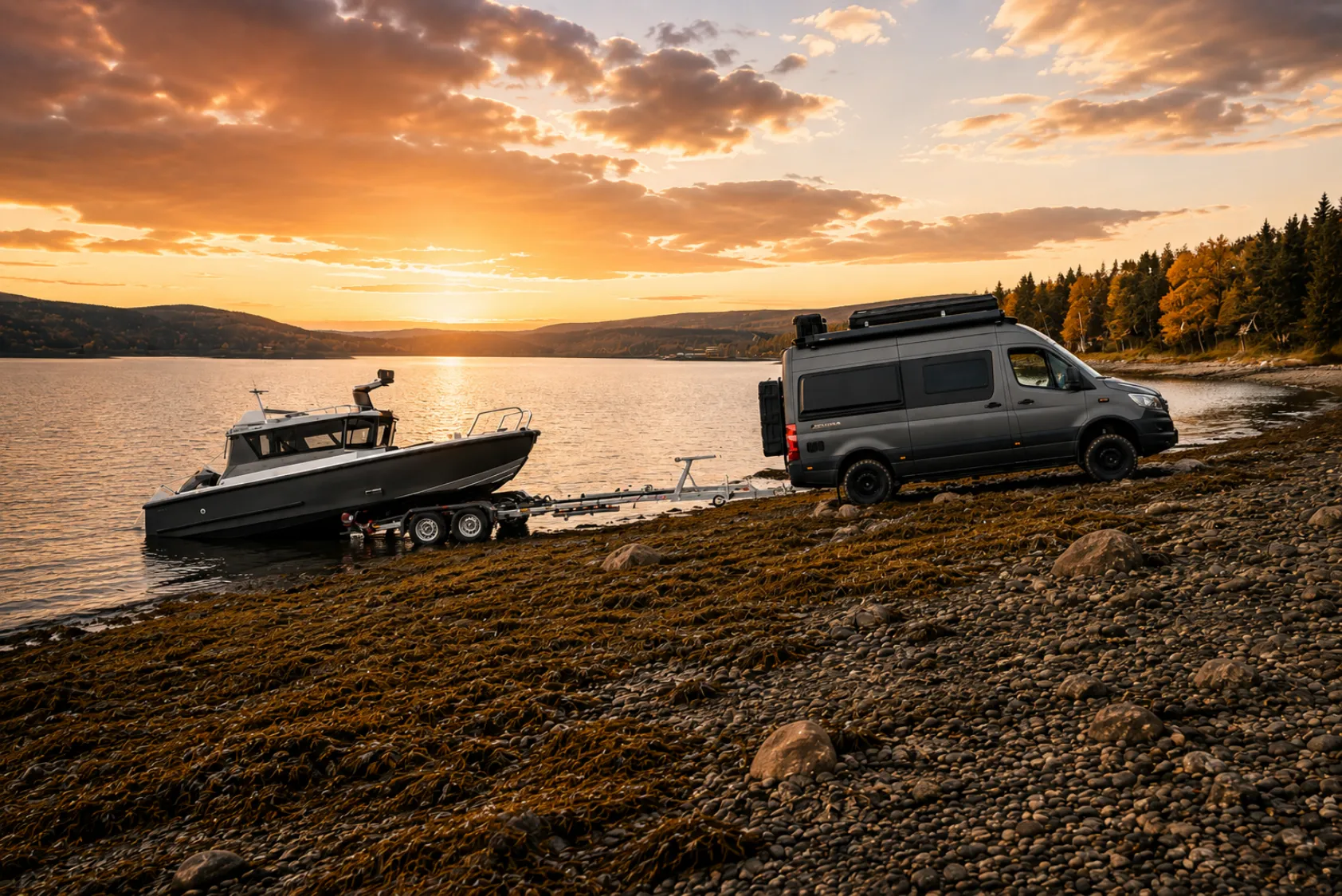 Transport av motorbåtar