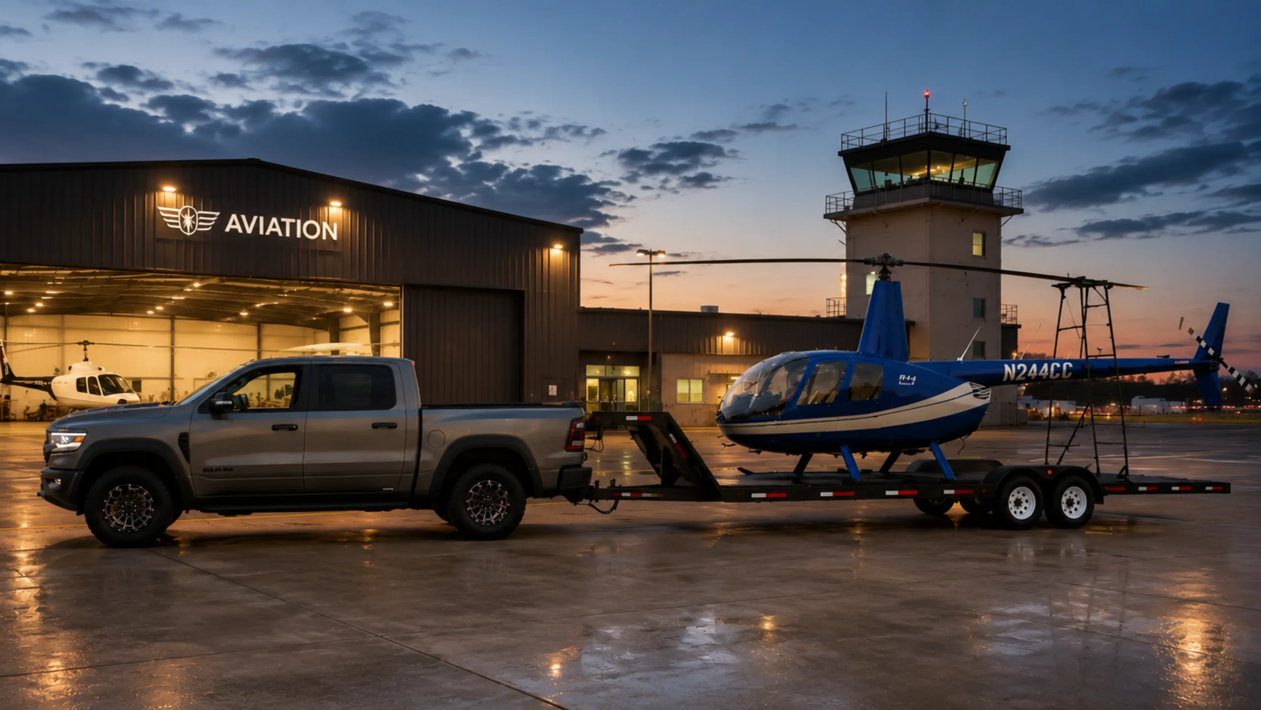 Transport av helikoptrar